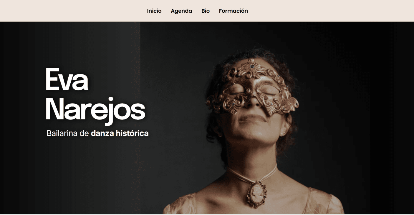 Eva Narejos website